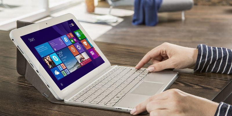 Toshiba bietet das Encore 2 WT10-A-106 für 349 Euro (UVP) an.
