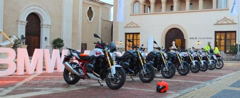 »bike und business« vor Ort: Test der BMW R 1200 R in Benidorm.