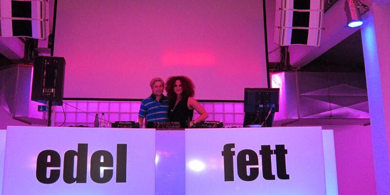 DJ Pazul – hier mit Besa Agaj (IT-BUSINESS) heizte den Gästen der Wick-Hill-Pary so richtig ein.