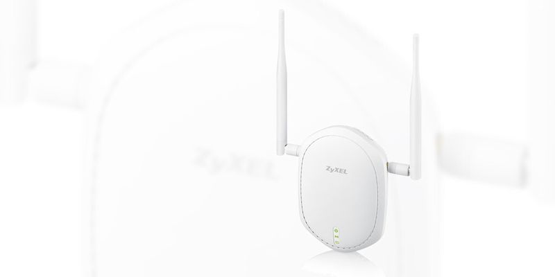 Mit 2x2-MIMO-Antennen soll der NWA1100-NH eine erhöhte Wand- und Deckendurchdringung bieten.
