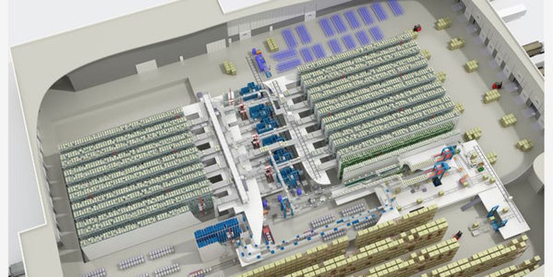 Das Condis-Logistikzentrum in Barcelona beliefert pro Tag 350 Filialen mit Artikeln aus dem Trockensortiment.