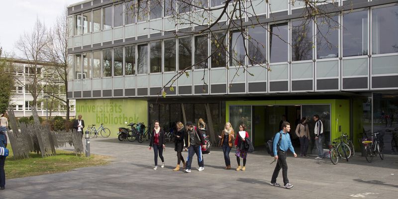 Die Universitätsbibliothek der Uni Tübingen