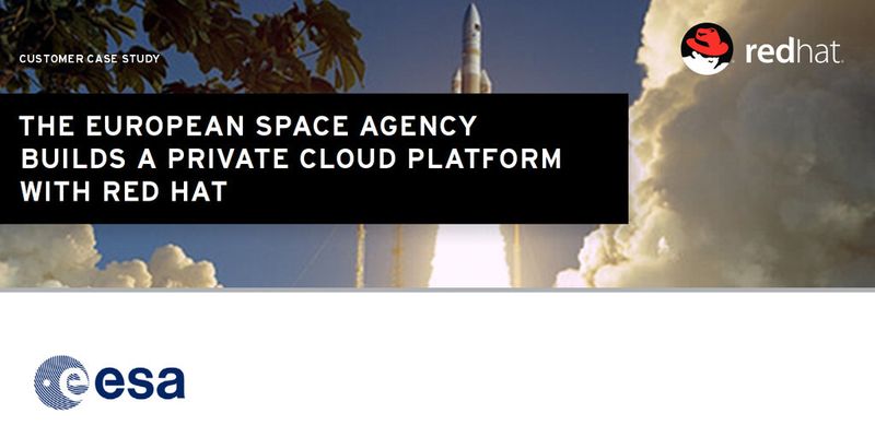 Red Hat und ESA entwickeln eigene Private Cloud