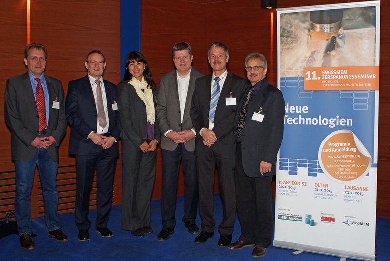 Séminaire Swissmem sur les techniques d'usinage par enlèvement de copeaux.