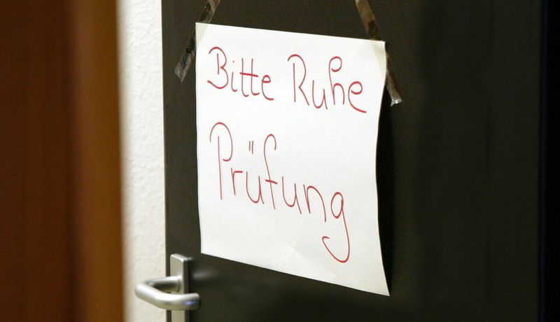 Zwei Stunden Konzentration sind gefordert. Viel Glück!