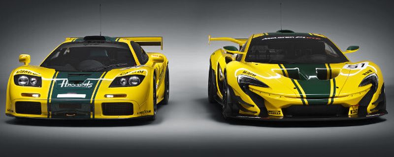 Der neue P1 GTR ist eine Hommage an den aus Le Mans berühmten F1 GTR.