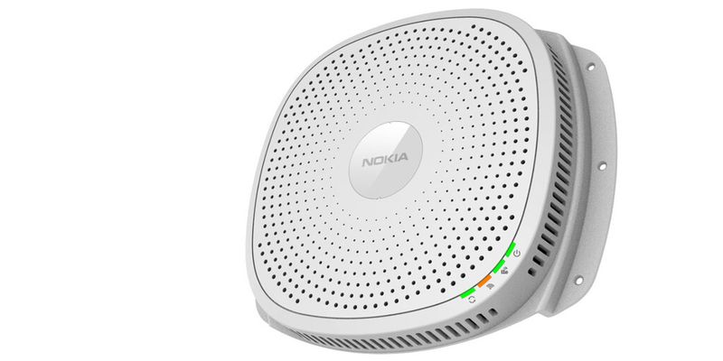 Dank der Small Cells sollen Service Provider Kapazitäten und Abdeckung schnell und einfach skalieren. Hier zu sehen das Modell: "Nokia Flexi Zone Indoor Pico with Ruckus".