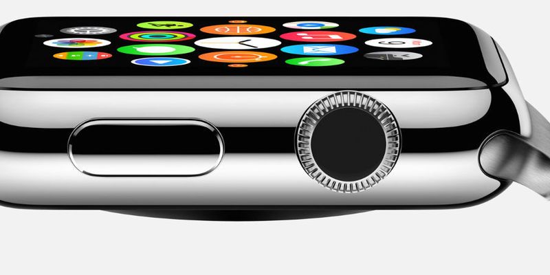 Mit der „digitalen Krone“ können beispielsweise Inhalte auf dem Display vergrößert oder es kann in Listen geblättert werden. Außerdem ist sie der Home Button.