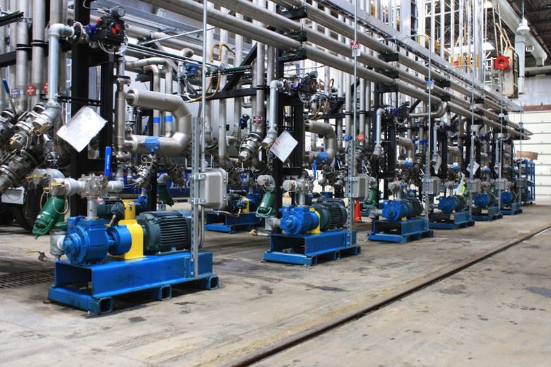 The EMCO Chemical Distributors facility located in Pleasant Prairie, Wisconsin/USA, reports excellent results using Blackmer sliding-vane pumps in systems that use Coriolis flowmeters for flow measurement.
