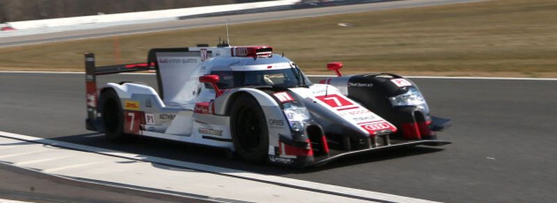 Der neue Audi R1 e-tron quattro für die Saison 2015: mit einem verbesserten Hybridantrieb, dessen Energiespaicher von 2 auf 4 Megajoule verdoppelt wurde