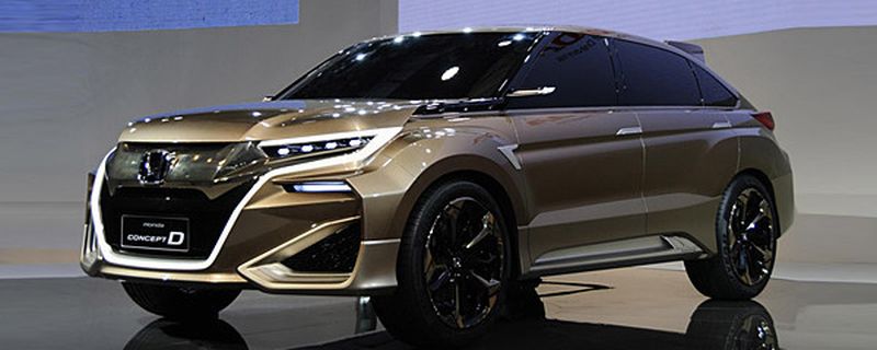 Die Shanghai Auto Show 2015 zeigt: Das SUV hat in China die Limousine als Modell der Stunde abgelöst, der Großteil davon trägt mittlerweile das Logo eines chinesischen Herstellers. Im Bild der Honda Concept D.