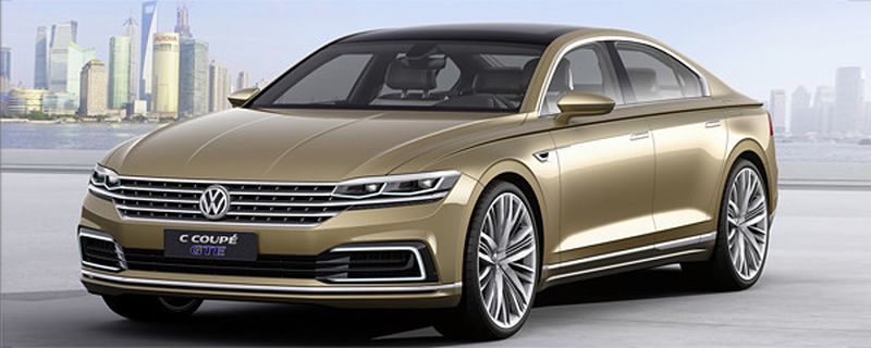 Volkswagen präsentiert auf der Automesse in Shanghai eine Oberklasse-Studie. Das C-Coupé GTE gibt deutliche Hinweise auf die nächste Generation des Phaeton.
