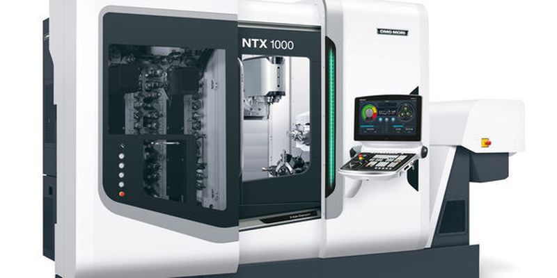 Ein Bestseller in der Medizintechnik: das Dreh-Fräs-Bearbeitungszentrum NTX 1000 von DMG Mori.