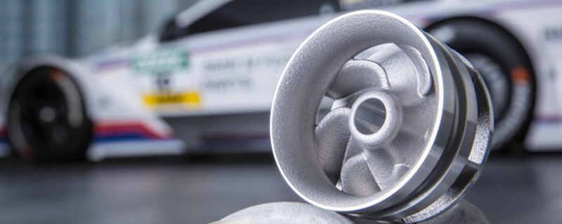 Mittels 3D-Druck fertigt BMW seine Wasserpumpenräder in Kleinserie.