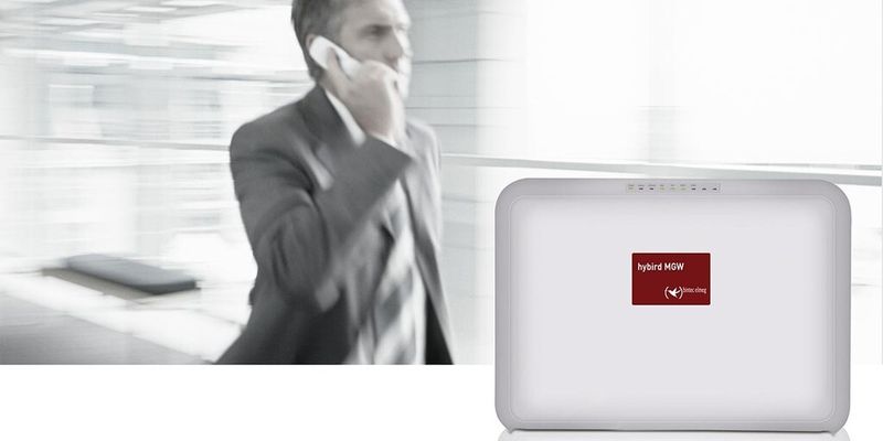 Mit dem Hybird Media Gateway möchte Bintec Elmeg seinen Kunden den nahtlosen Umstieg in die All-IP-Welt ermöglichen.