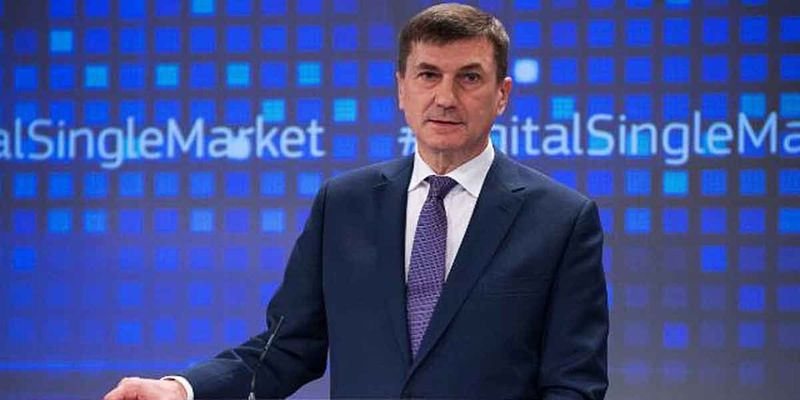 Der Vizepräsident für den digitalen Binnenmarkt, Andrus Ansip, stellte die neue Digitalstrategie vor