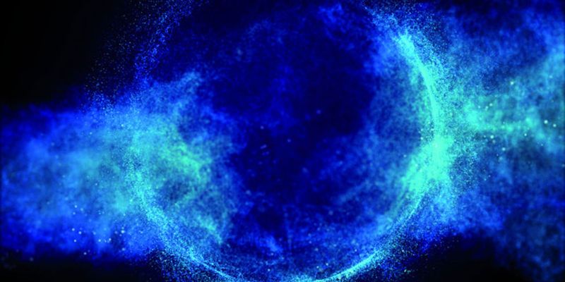 Künstlerische Darstellung des Higgs-Feldes