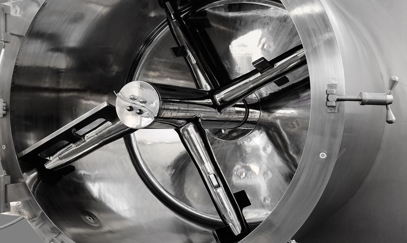 Concentric agitator detail