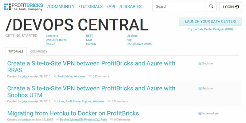Auf dem Community-Portal DevOps Central von ProfitBricks gibt es ab sofort auch Development Kits für .NET, Node.js und Ruby.