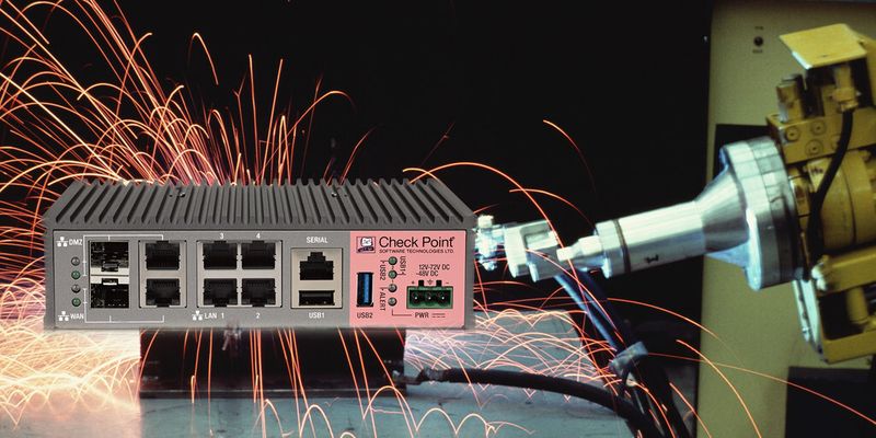 Das Check Point 1200R Sicherheits-Gateway beherrscht viele der ICS/SCADA-spezifischen Protokolle, einschließlich Modbus, Profinet, Siemens Step7 und anderen. Die kompakte, robuste Appliance erlaubt dank lüfterloser Bauweise ohne bewegliche Teile einen extremen Betriebstemperaturbereich von -40°C bis 75°C.
