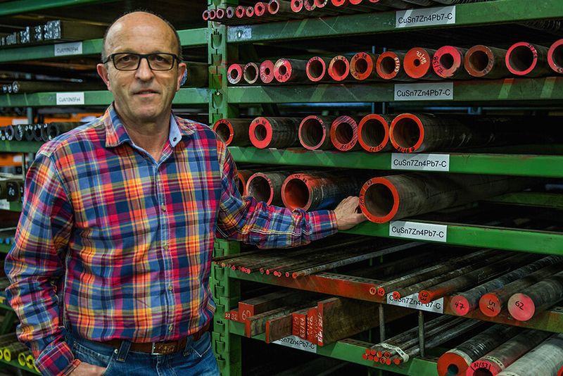 Walter Sutter setzt auf einen fairen Umgang mit der Natur und den Rohstoffen.
