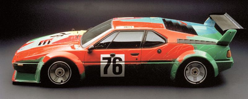 Andy Warhol machte die Rennversion des M1 im Jahr 1979 schöner.