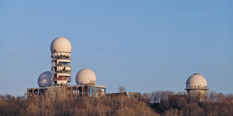 Einer der NSA-Spionagekomplexe befindet sich auf dem Teufelsberg in Berlin.