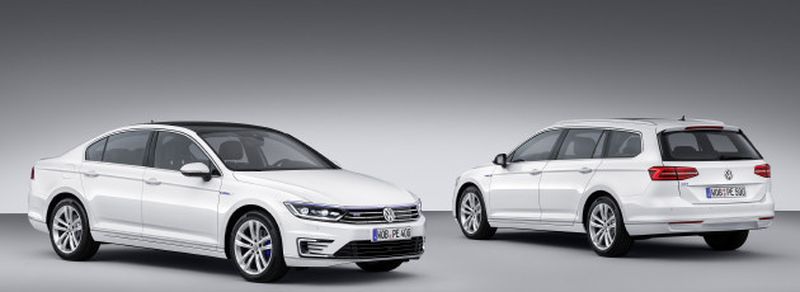 Der Passat GTE ist im Hybrid-Modus über 220 km/h schnell; im rein elektrischen „E-Mode" sind es 130 km/h.