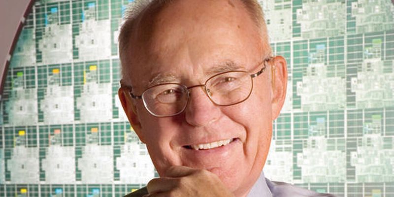 Der Autor von Moore's Law: Gordon Moore gründete 1968 mit Andy Grove und Robert Noyce die Firma Intel