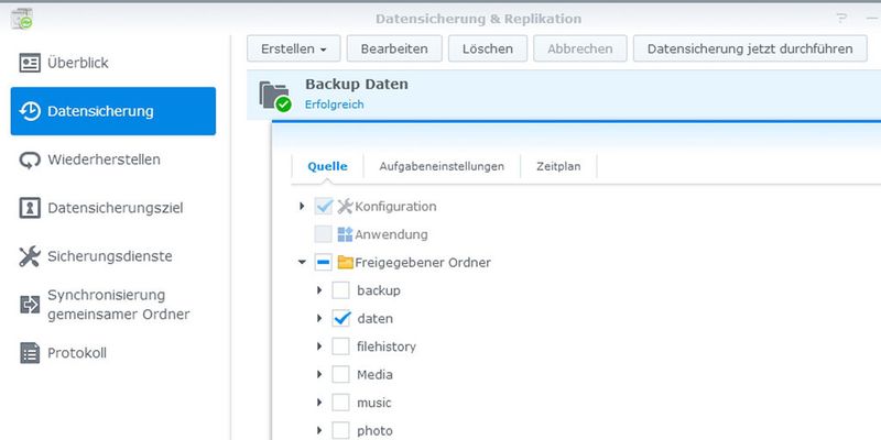 Auch für Linux gibt es angepasste Sicherungs-Lösungen. Diese müssen aber an die eigenen Bedürfnisse angepasst werden.