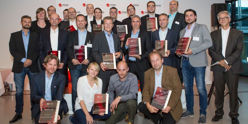 Alle Preisträger der Trend Micro Channel Awards 2014.