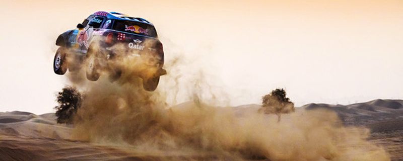 Als All4Racing wird der Mini Countryman zu einem ernsthaften Rallye-Rennwagen – der sogar die Rallye Dakar 2015 gewonnen hat.
