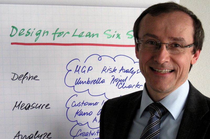 Dr. Martin Stöckli, Leiter der Inspire Academy und COO der Inspire AG, im Interview über Innovationen mit «Design for Lean Six Sigma».