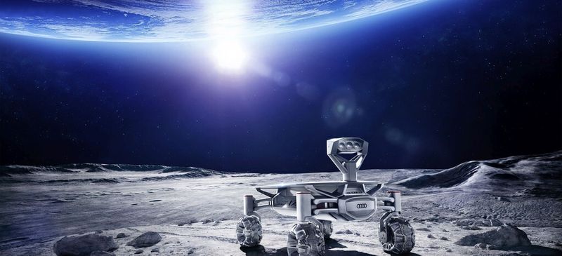 Der Audi lunar quattro: Mission Mondlandung: Audi engagiert sich im Wettbewerb Google Lunar XPRIZE