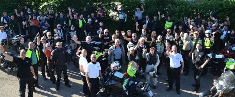 85 Businessbiker nahmen vom 23. bis 26. Juli 2015 an der 10. Jubiläumsmotorradtour von "bike und business" und "kfz-betrieb" teil.