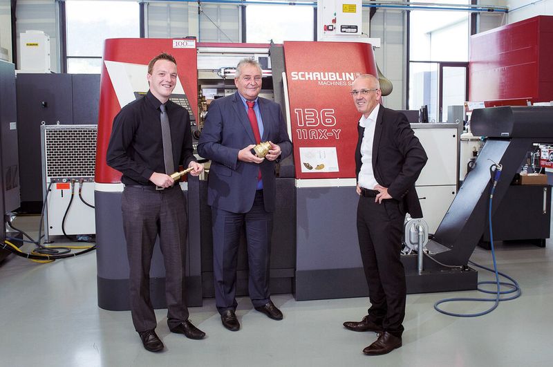 Douglas Spieser, Verkaufsleiter Schaublin Machines SA: «Flexible Fertigung, 24 Stunden, sieben Tage die Woche bei mannarmer Bedienung ist das Ziel. »