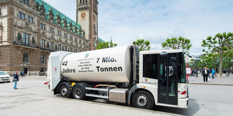 Robuste und zuverlässige Technik ist bei der Stadtreinigung Hamburg gefragt.