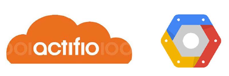 Strategische Partnerschaft zwischen Actifio und Google.