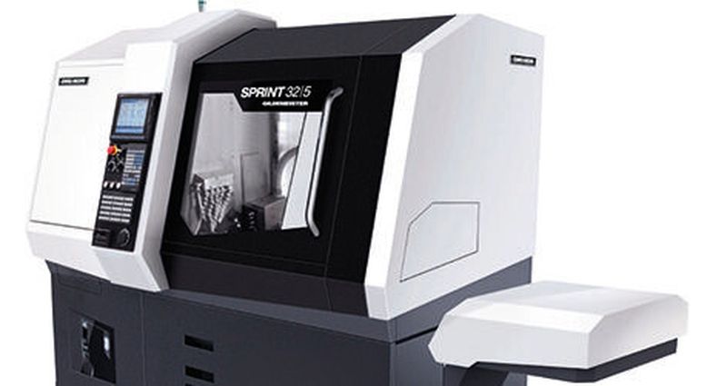 The production turning machine Sprint 32|5 can machine workpieces of up to 32 mm in diameter.