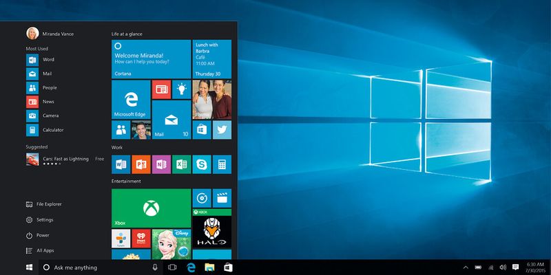 Das letzte seiner Art: Windows 10 soll immer weiter upgedatet werden.