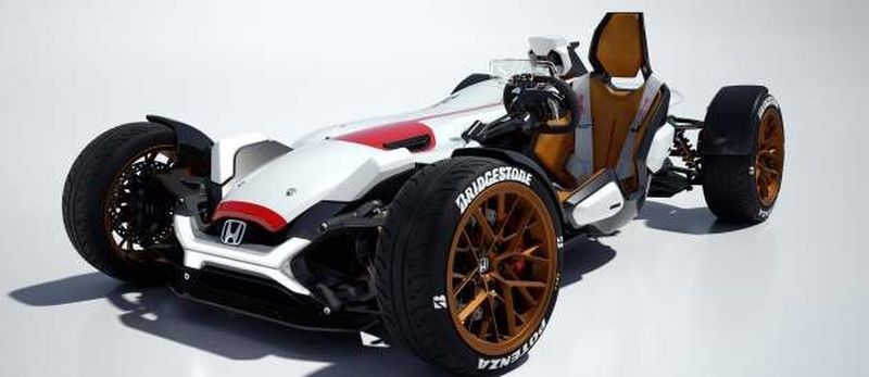 Das Honda Project 2 & 4 vereint das beste aus der Zweirad- und Vierradwelt in einem Fahrzeugkonzept.