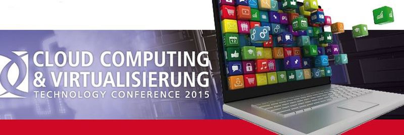 Auftakt der „CLOUD COMPUTING & VIRTUALISIERUNG Technology Conference 2015“ in Neuss: über 200 Teilnehmer hatten die Gelegenheit, sich umfassend über neue Cloud-Trends zu informieren.