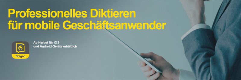 Die mobile Lösung Dragon Anywhere gibt es im Abo, die Lizenz für das Desktopprodukt weiterhin für eine einmalige Zahlung.