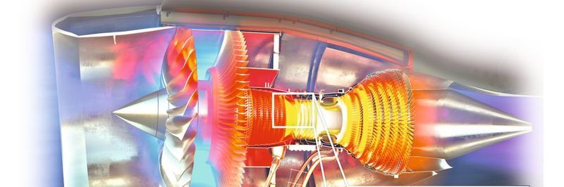 Ein durchschnittliches Triebwerksgehäuse mit Bauteilen für die Schubumkehr kann mehrere hundert Dichtungen enthalten.