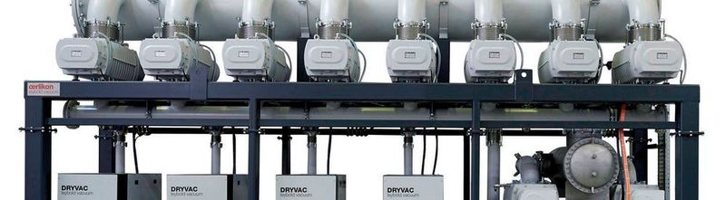 Modular Vacuum System Steel Degassing ATEX from Oerlikon Leybold Vacuum for secondary metallurgy.