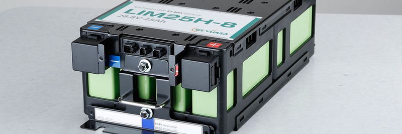 Die Li-Ionen-Zelle LIM25H von Yuasa ist der Kerne der USV-Anlage, die der Hersteller auf der Data Center World vorstellt.
