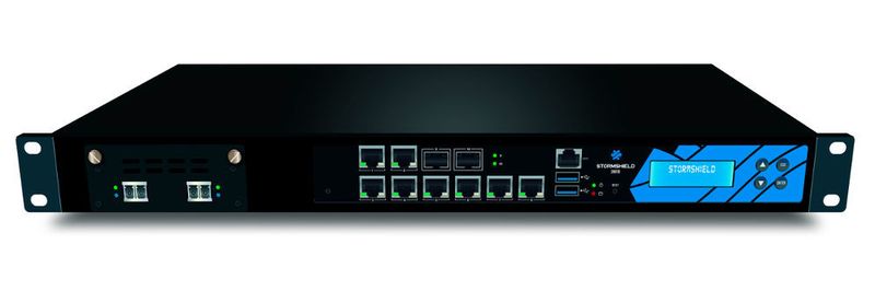 Die UTM-Appliance Stormshield SN910 erkennt Betriebssysteme und Anwendungen im Netzwerk mit einem integrierten Schwachstellen-Scanner.
