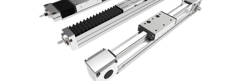 Auszug aus dem Produktportfolio an Linearmodulen und Lineartischen von Schaeffler (von links): Lineartisch LTS-KGT, Linearmodul MKUVE-KGT, Linearmodul MLF-ZR