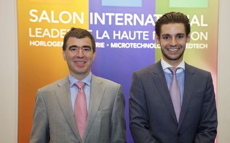 Messieurs Barthélémy Martin, chef de projet du salon EPHJ-EPMT-SMT et Marcello Ronchietto, tous deux font partie de Palexpo SA, organisateur du salon EPHJ-EPMT-SMT.