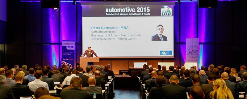 Mehr als 250 Besucher und Experten aus der Zulieferbranche kamen im Oktober zur Automotive 2015 in die Voestalpine Stahlwelt in Linz.